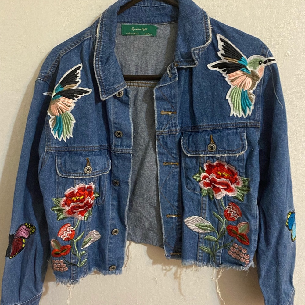 Jean Jacket with patches